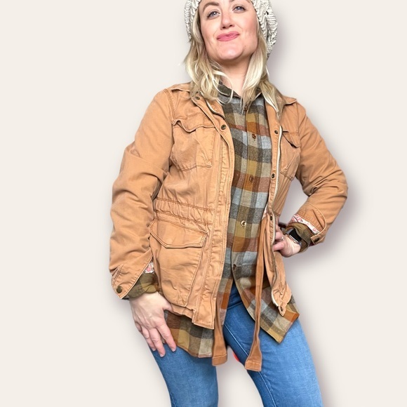 Old Navy Jackets & Blazers - old navy jacket camel utility military style